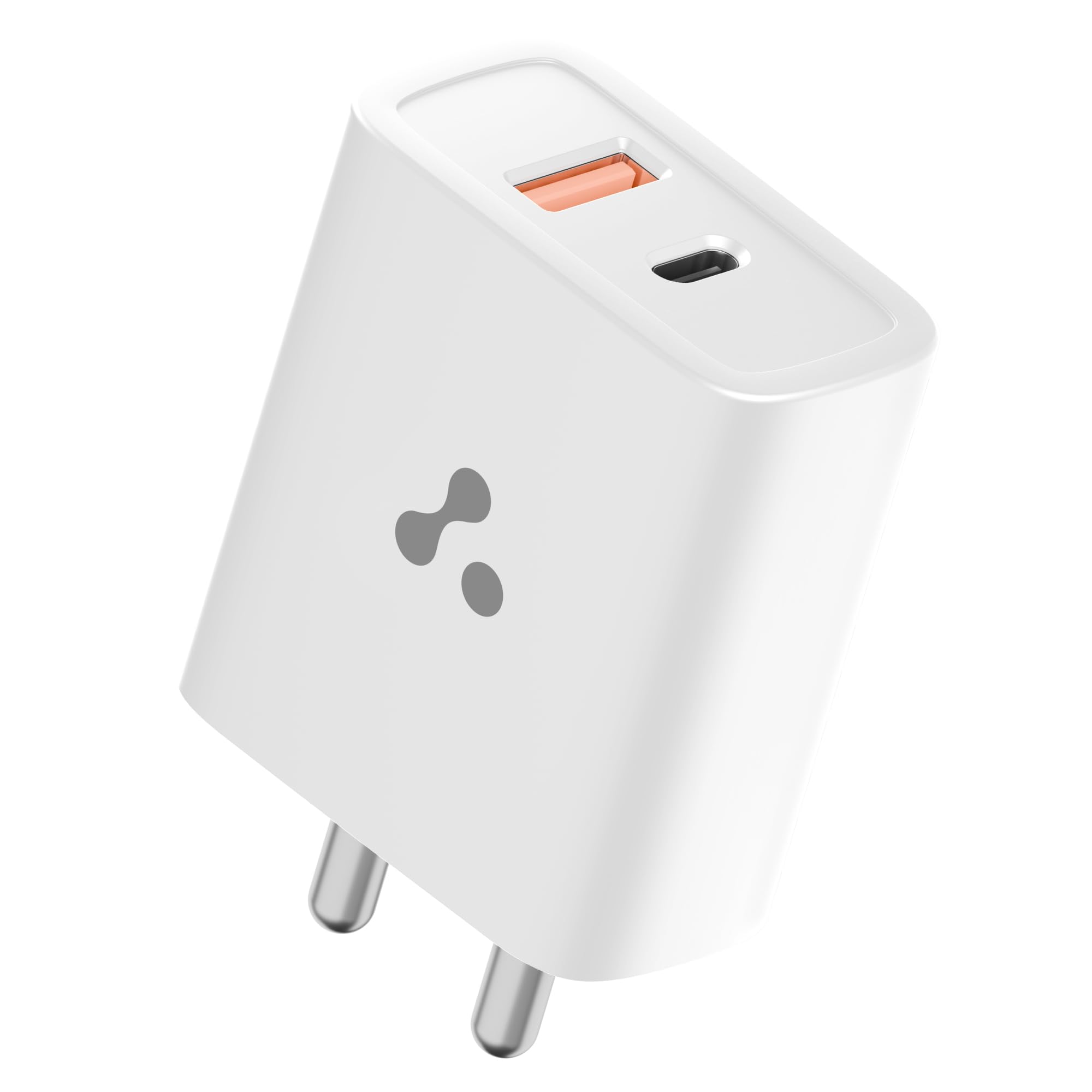 Ambrane 33W USB & Type-C Dual Port Fast Wall Charging Adapter with QC & PD Technology Compatible with iPhone, iPad, Samsung Galaxy, Note, Redmi, Mi, Oneplus, Oppo, Smartphones (Raap M33, White) (B0D44Z7BYV) Amazon Price History, Amazon Price Tracker