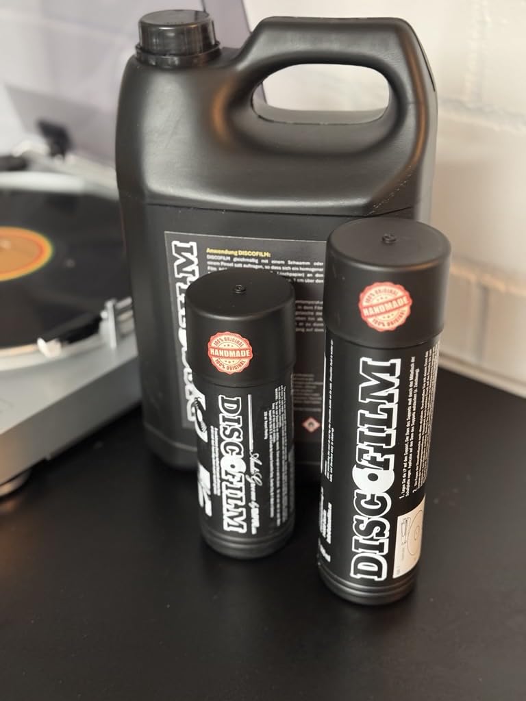 Schallplattenreiniger 5 L – Professionelle Reinigungsflüssigkeit für Vinyl, LPs & Singles – Antistatisch, Rückstandsfrei, Tiefenwirksam – Made in Germany