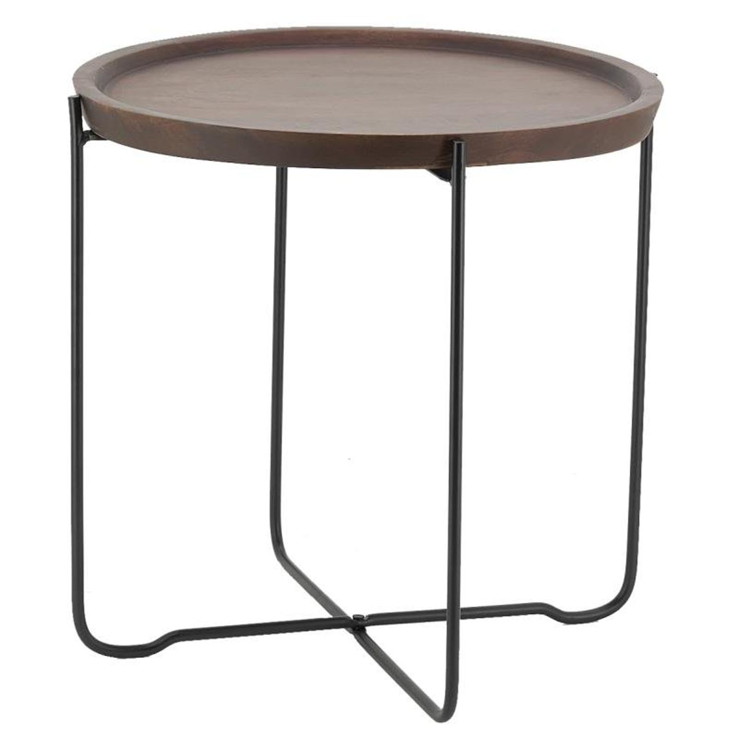 Table Pliable Métal Manguier : Fini le Manque de Place et le Montage