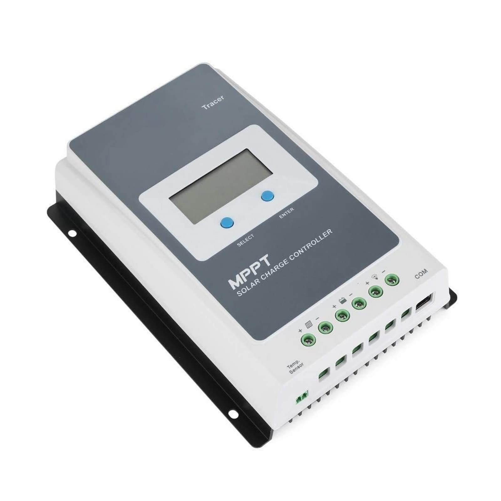 MPPT Solar Charger Controller 20A 10A LCD 12V24V Auto High Efficiency Regulador for Lead Acid Lithium Batteries(20A)