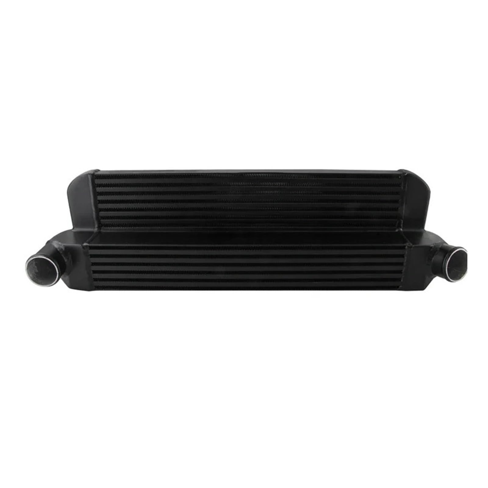 Aweudnhi Black Intercooler Kit Fit For Cooper S R56 R57 Engine 1.6L Turbo 2007-2012 Silver/ Front Mounting Intercooler(Black)