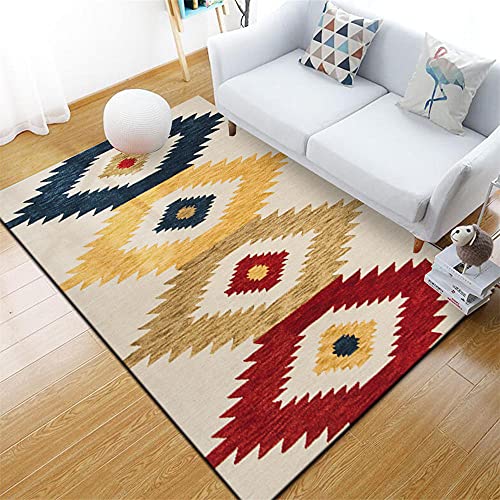 Tapis moderne minimaliste 50X80cm à motif géométrique résistant