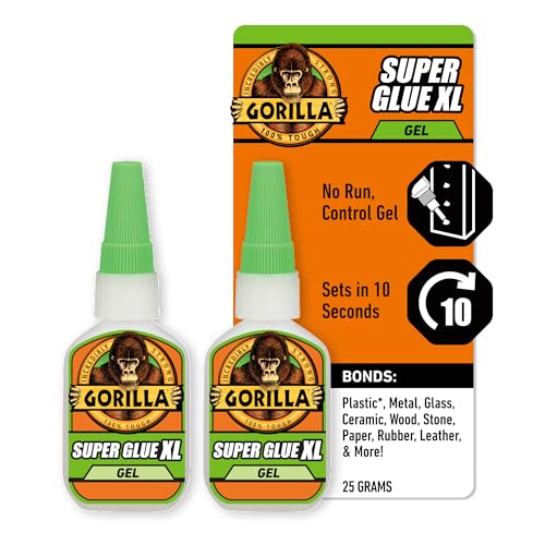 Gorilla Super Glue Gel XL 2-Pack