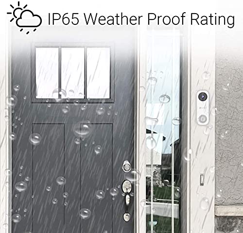 Ezviz Video Doorbell Camera, 2.4Ghz/5Ghz Wi-Fi 1080P Wired Security Camera With Ai-Human Detection, 2-Way Talk, Existing Wiring Required | Db1C #TOP6