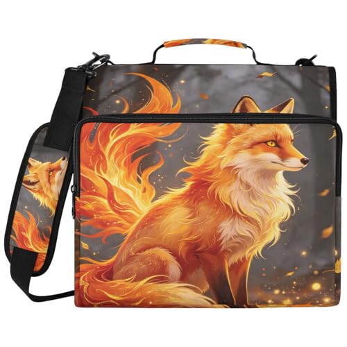 Porte-documents renard pour l'école et le bureau avec trieur extensible