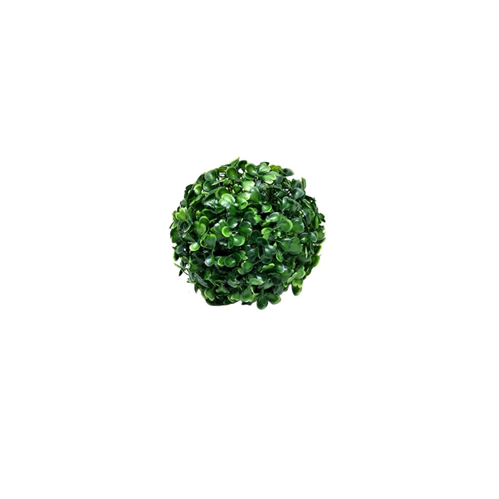 LNNXSZ Topiary Balls Artificial Topiary Ball Artificial Plant Grass Ball Faux Decorative Balls For Backyard Balcony Outdoor Garden Wedding Decorative(Diameter-13CM)