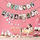 ALLY-MAGIC Deko 16 Geburtstag Mädchen 16 Geburtstag Girlande von 1 bis 16 Jahre Fotos- Du Wirst Geliebt Seit 16 Jahren- Rosagold Fotogirlande Geburtstags Party Deko für Wand Geschenke E9-16SSRLQ