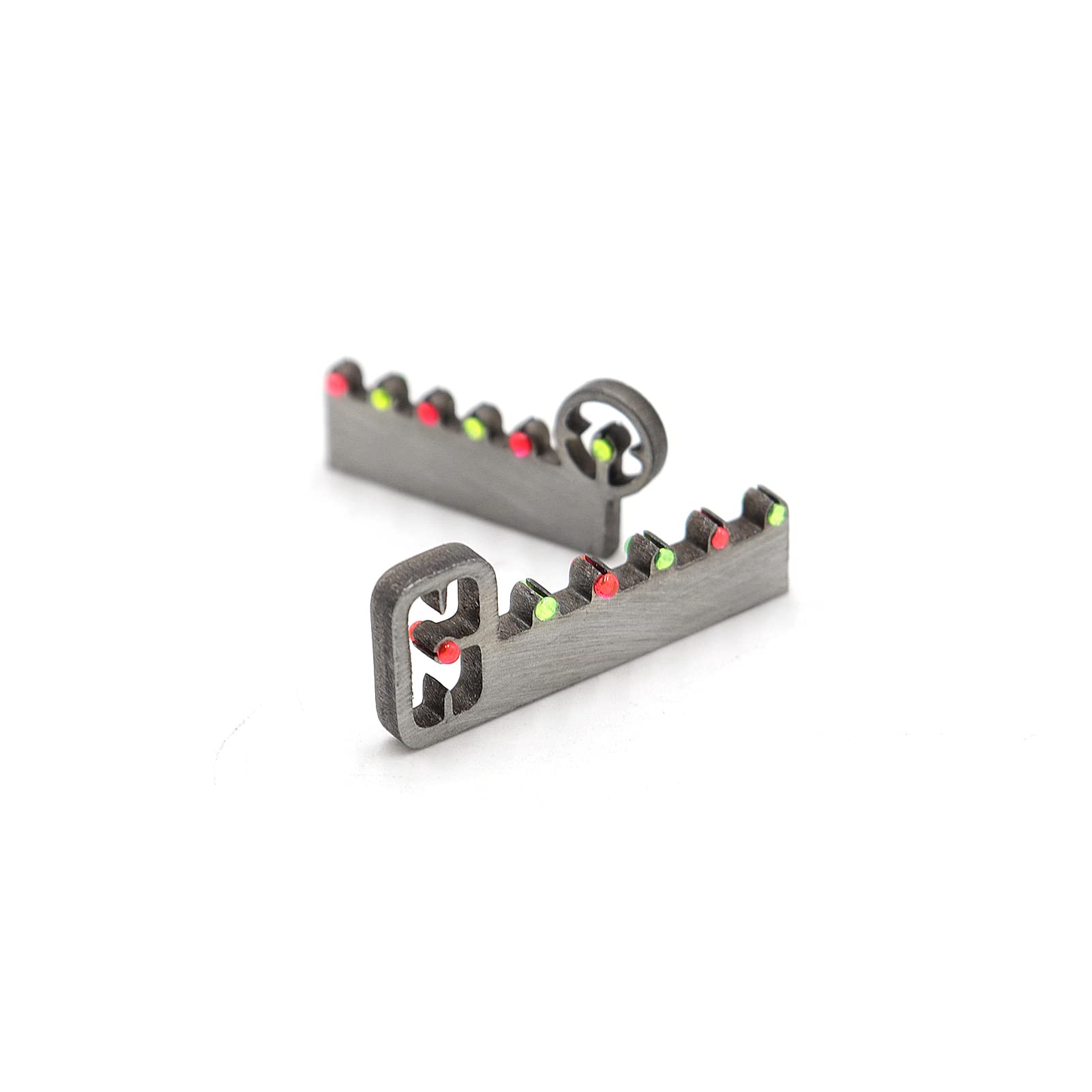 1 Pair Slingshot Sight Stainless Steel Sight Hunting Shooting Slingshot Accessories for Adults Outdoor Shooting Pracitce (1.7mm)