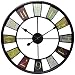 Infinity Instruments Kaleidoscope Wall Clock, 24-Inch