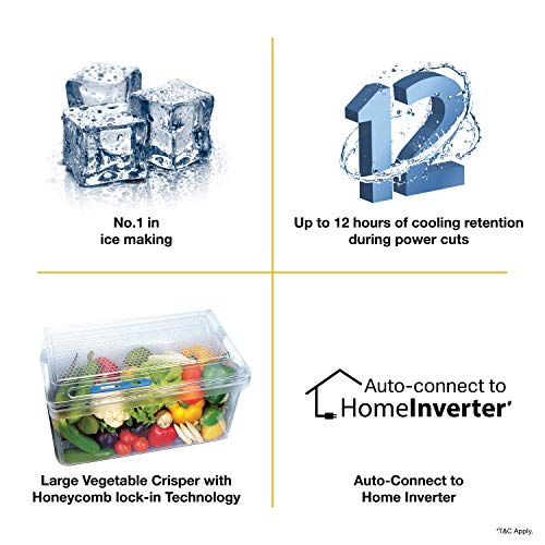 Image of Whirlpool Ice Magic Powercool 200 L 3 Star Direct-Cool Single Door Refrigerator Appliance (215 IMPC PRM 3S, Sapphire Radiance)