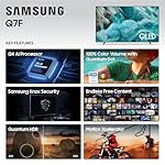 SAMSUNG 65-Inch Class QLED Q7F Series Samsung Vision AI Smart TV (2025 Model, 65Q7F) Quantum HDR, Object Tracking Sound Lite, Q4 AI Gen1 Processor, 4K upscaling, Gaming Hub, Alexa Built-in - Image 3