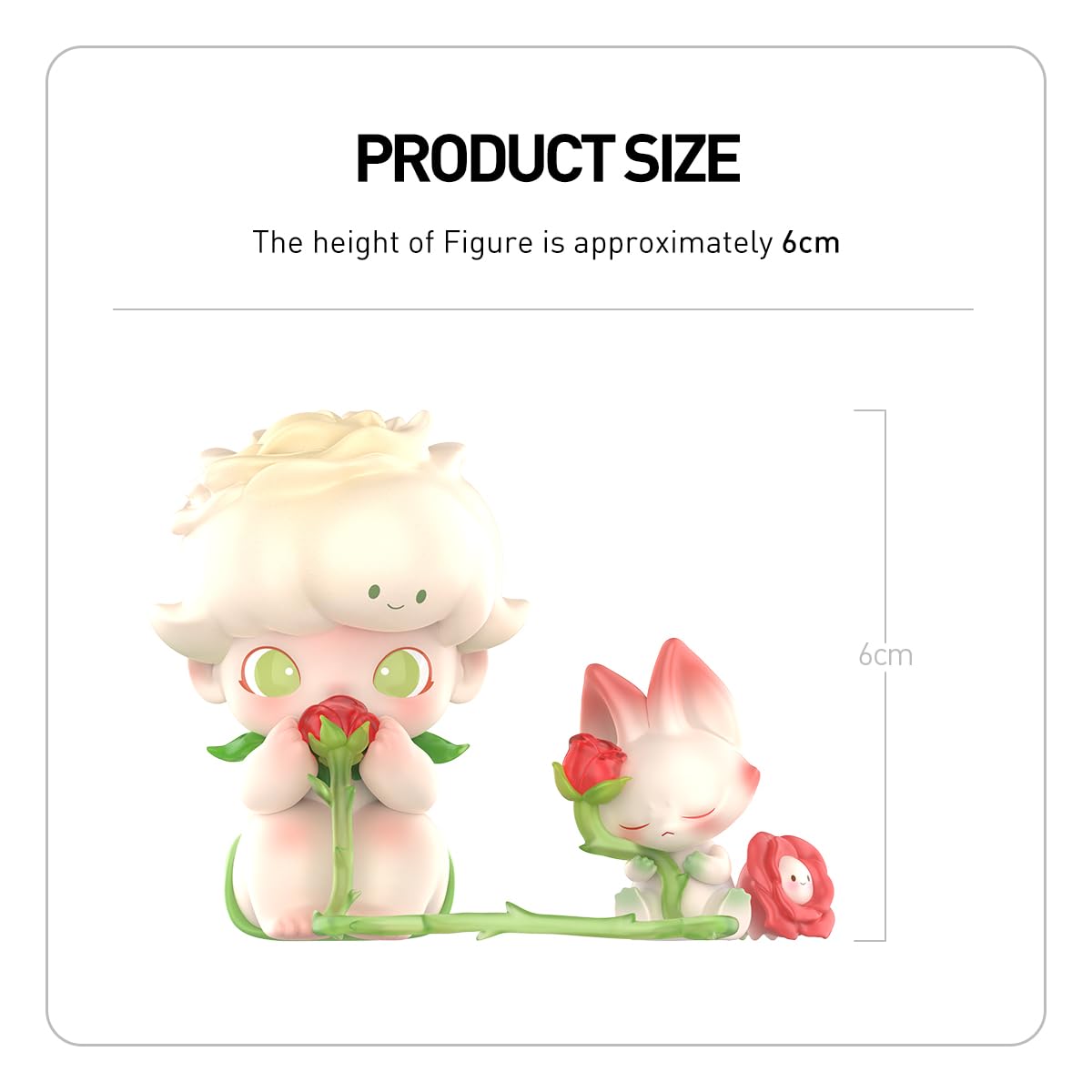 Amazon | POP MART DIMOO Whisper of the Rose | フィギュア