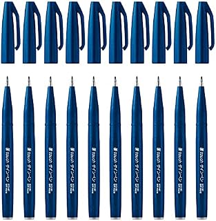 Pentel Fude Touch Brush Stroke Sign Pen - Black Ink