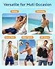 SIHOHAN Mens Swimming Shorts Long Swimming Trunks Men Quick Dry with Mesh Lining, Board Shorts with Pockets, Waterproof Lightweight, Holiday Essentials for Men Surf Black #4