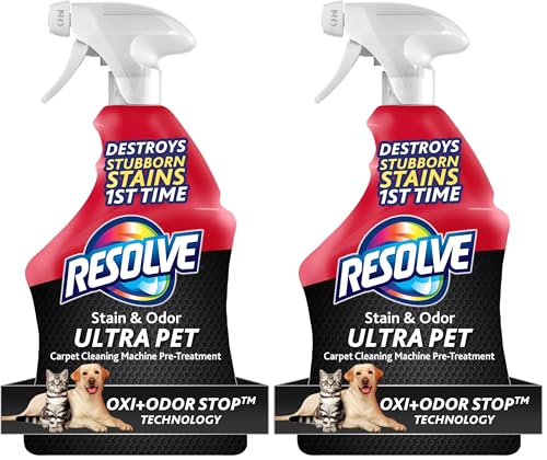 Resolve Ultra Pet Odor & Stain Remover Spray 32oz x2