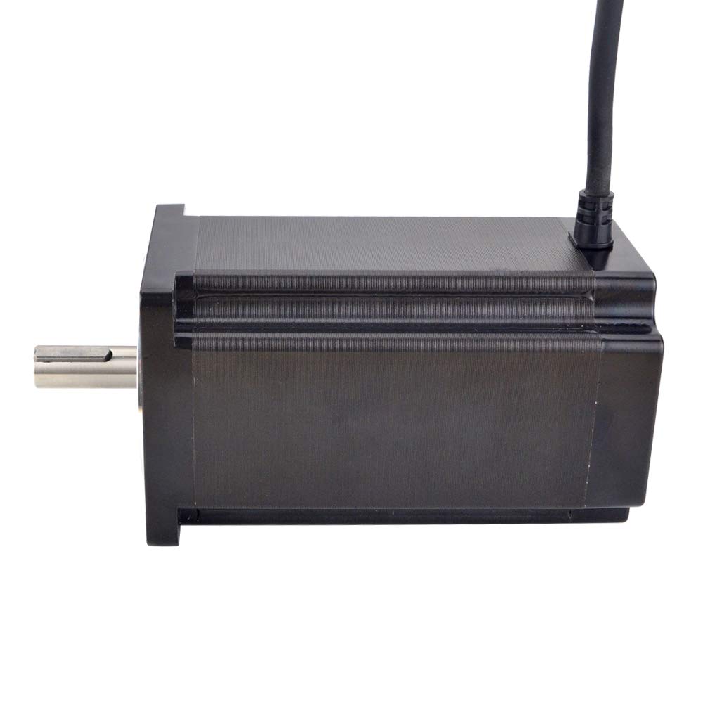 STEPPERONLINE E Series Nema 34 Motor paso a paso 12 Nm/1699.68 oz.in 6.0 A 1.8 deg 86 x 86 x 151,5 mm 4 cables