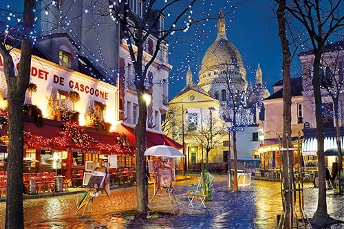 Puzzle 1500 pièces : Paris Montmartre Clementoni Puzzles - vue 4