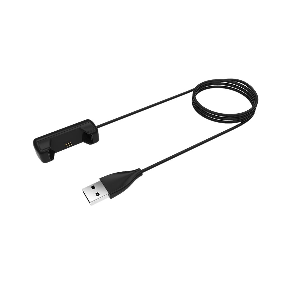 USB Charging Cable Cord Charger For Fitbit Flex 2 Smart Watch 1M Black-image-3