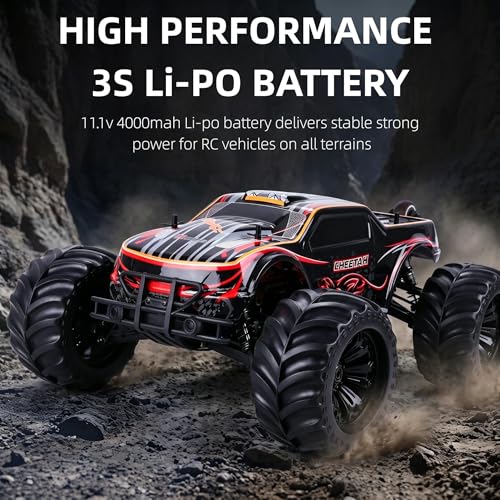 Image of JLBRACINGRC 1 /10 Brushless RC Car for Adults,Fast 50+ mph High Speed RTR RC Truck, 4WD Offroad Monster Truck, 2.4GHZ Radio Controlled Electric Remote Control Car, IPX7 Waterproof Racing Vehicle