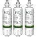 3-pack Pure Water Filter Replacement Cartridge for LG, Kenmore
