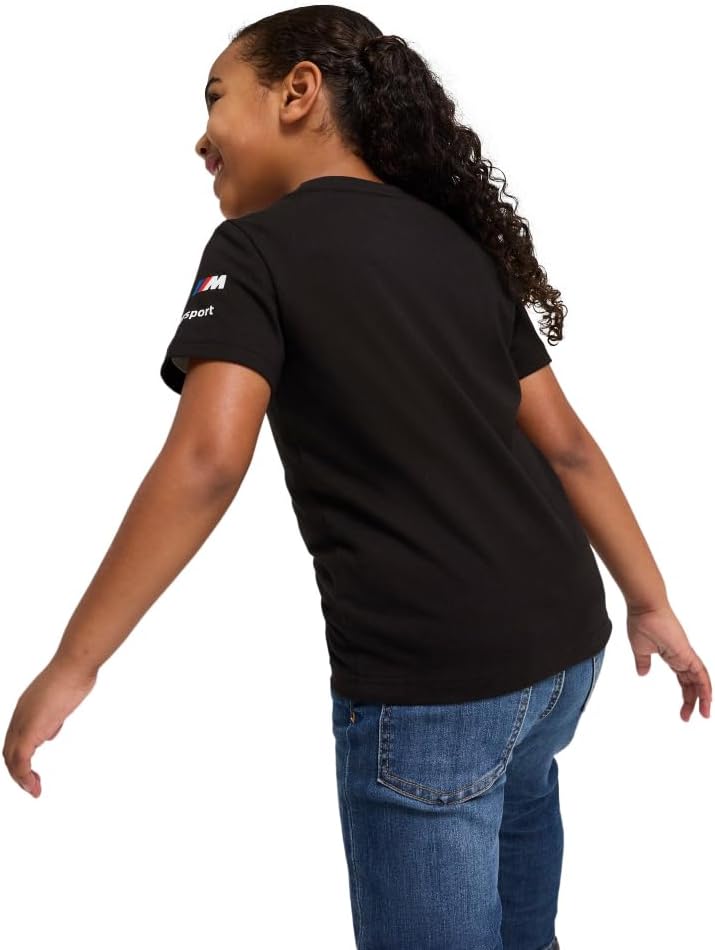 Puma Unisex-Child BMW M Motorsport T-Shirt, Puma Black SS25, 3T - Image 4