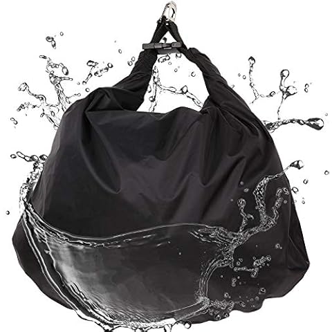 Chern Yueh 30L Waterproof Motorcycle MX Helmet Bag Shoulder Bag Storage Bags Motorcycle Dirt Bike Accessories (Black) Cover