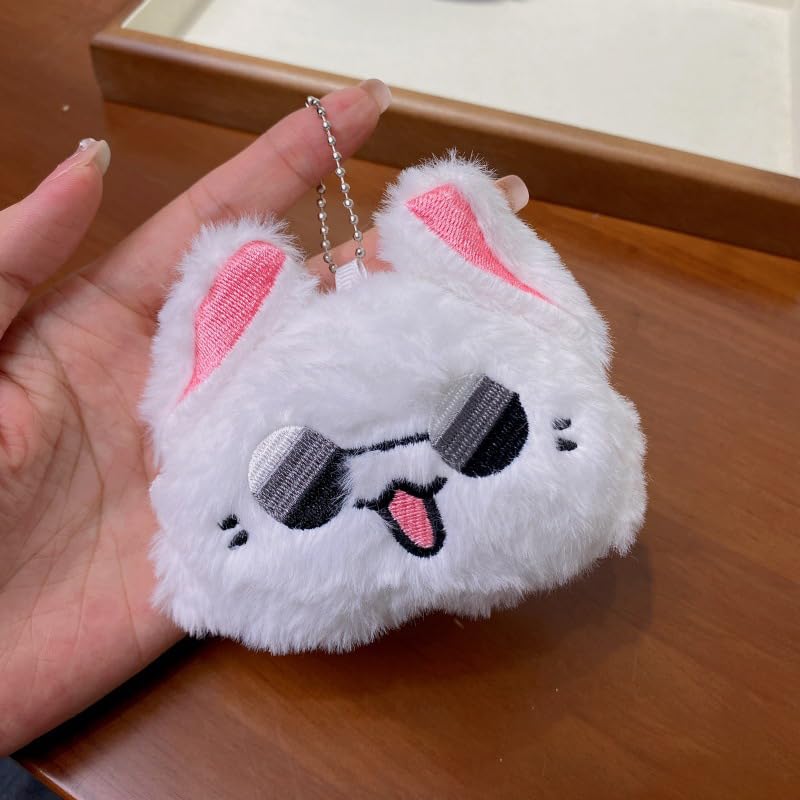 Image of PUCAPOCO JJK Keychain Kawaii Plush Anime Keychain Bag Charms for Purse Backpack Car Best Friend