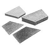 TOBBOMEY 12個ビリ台 ラバー製バンパーパッド 台 テーブル用レール 換 簡 取