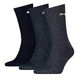 PUMA Sport 3p Calcetines, Multicolor (Grey Mix Black), 43-46 Hombre