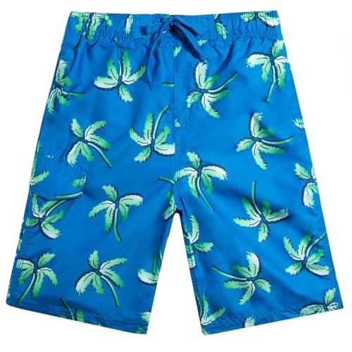 Image of Kanu Surf Boys' Terrapin Turtle Quick Dry Beach Board Shorts Swim Trunk