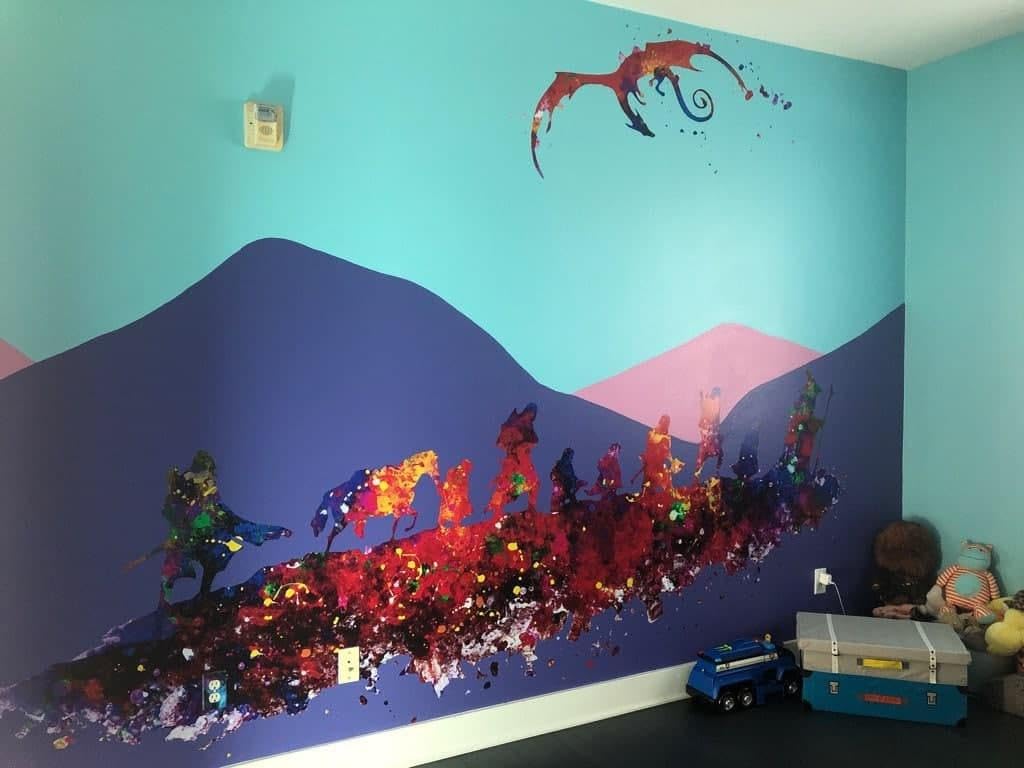 Adhesivo de pared de vinilo con logotipo de empresa: personaliza tu propio diseño de calcomanía de 79 x 79 pulgadas