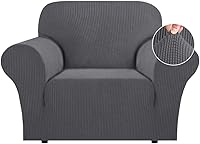 Vista 58 de Funda elástica para sofá Flamingo P de alto estiramiento, funda antideslizante para sofá de 3 cojines, protector lavable para muebles con mascotas