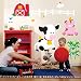 BirthdayExpress Farm Animal Room Decor - Giant Wall Decals