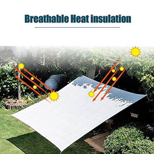 Filet d'ombrage isolation thermique respirante blanc pour serre et plantes