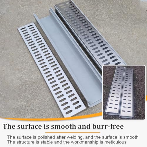 Système de drainage de tranchée à haute charge avec grille perforée - 5
