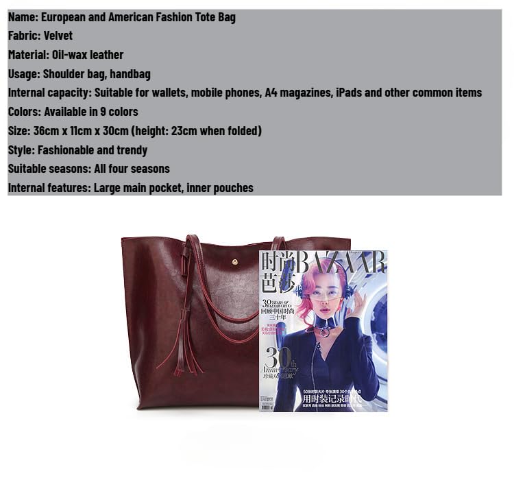 Designer Faux Leather Hobo Handbags,Hobo Crossbody Bags for Women, Retro Large Shoulder Bag Bucket Purse3