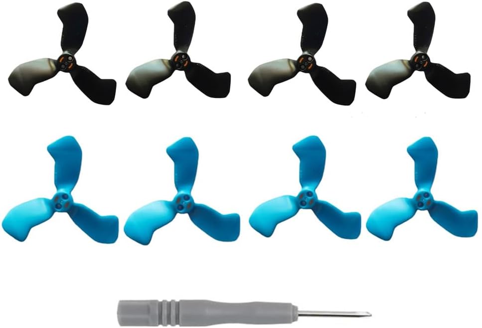 2 Pairs Propellers for DJI Neo 2, Low Noise Propellers Replacement Spare Blades Lightweight Wing Neo 2 Drone Accessories (Blue)