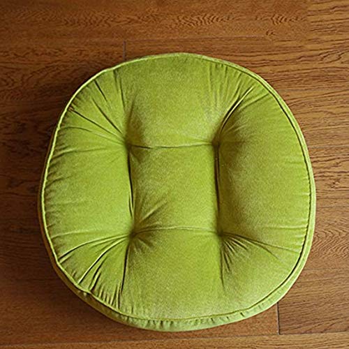 Coussin de fenêtre pour balcon grand modèle rond en futon épais de sol