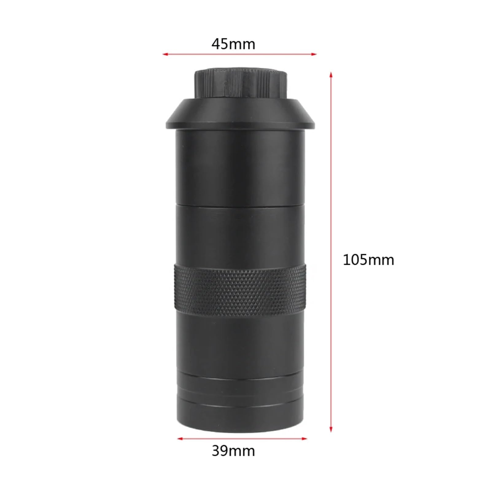 Adjustable Magnification 100X 130X 180X 200X 300X 360X 500X Zoom C Mount Lens For HDM/I VGA USB Industry Video Microscope Camera
