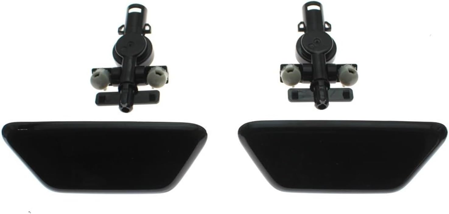 Car Headlight Water Jet Cap, for Sub&aru, for Legacy GT 2010 2011 2012 2013 2014 Outback 2013 2014 Headlight Washer Spray Nozzle Cover Cap with Connector Holder