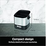 Ninja Luxe CafÃ© Knock Box, Accessories for Espresso Machine, Easy & Mess-Free Puck Disposal, Coffee & Espresso Grounds, Non-Slip Base, Removable Bar, Holds 10 Double Shot Pucks, XSKKNOCKBOX - Image 5