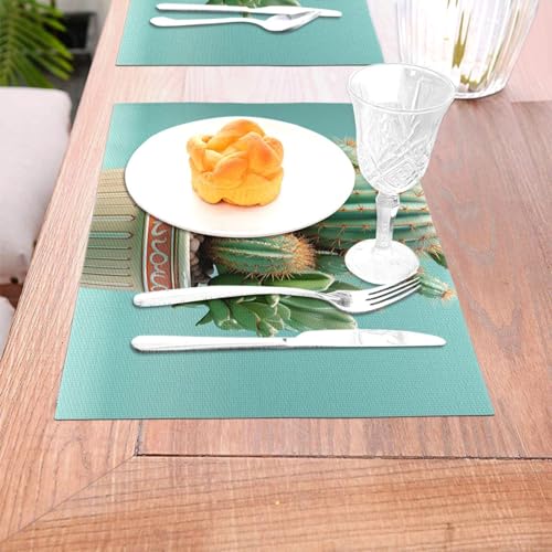 Set de table lavable pour protéger la table de cuisine contre les taches lot de 4