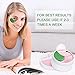Under Eye Patches Teamyo Collagen Eye Masks,Reduce Dark Circles & Puffiness Eliminate Eye Bags, Natural Eye Treatment Masks with Anti Wrinkles & Anti Aging, Moisturizer Deeply,30 Pairs-Pink Cyan