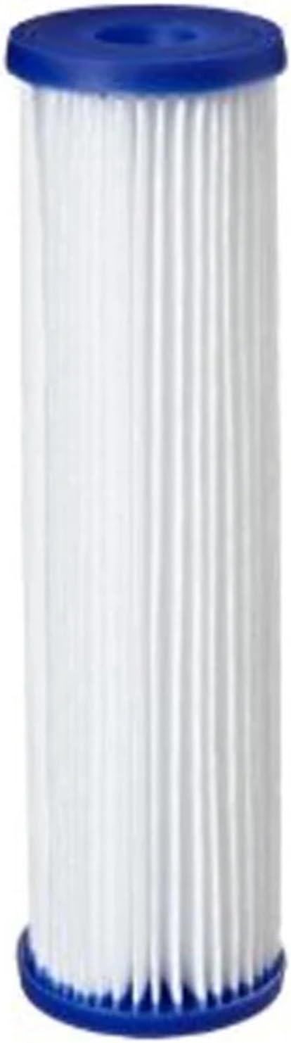 Compatible For Coronwater 10" X 2.5" Pleated Sediment Water Filter Cartridge 6 Pack For Home Purification System(50 Micron)