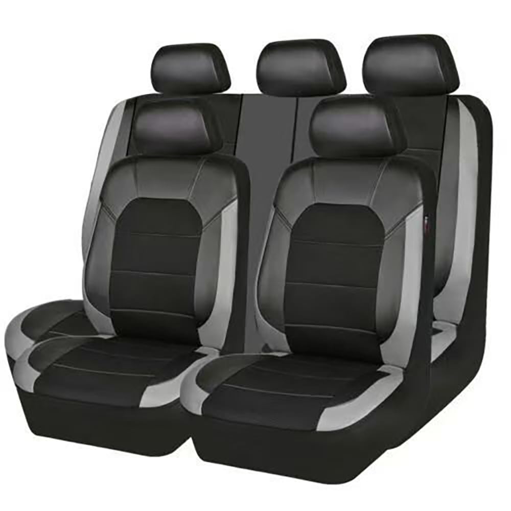 RJQXZXGQ 9 Pcs Car Seat Cover Set, for Benz Klasse GLC GLC 300 X253 GLC 200 X253 GLC 300e Waterproof Scratch Resistant Full Surround Protectors with Airbag Compatibility,B