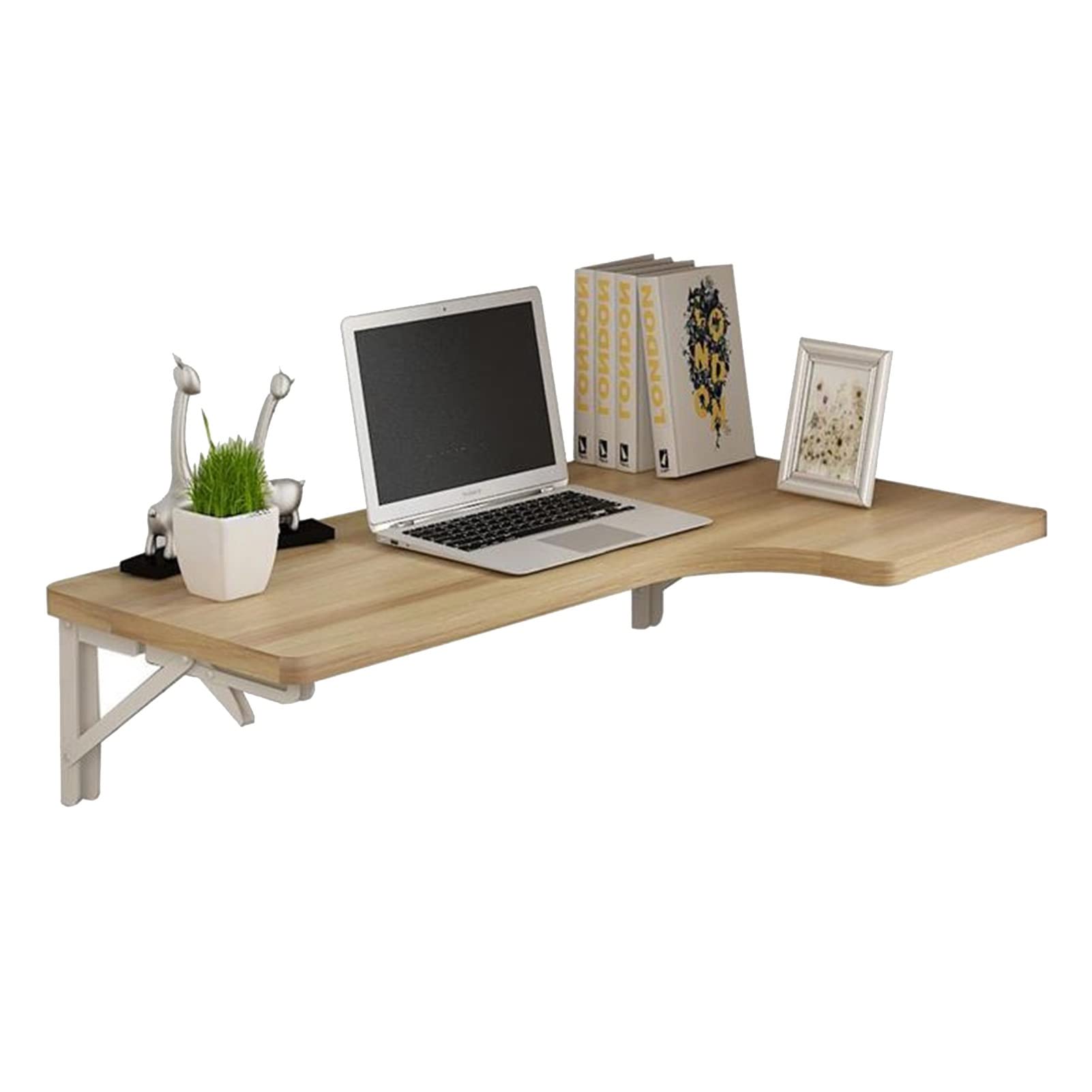 Table pliante en bois massif murale à abattant pour gain de place