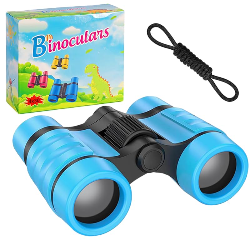 Durable Binoculars Boys with Simple Focus Wheel, Comfortable Grip and Clear Vision, Ideal for Nature Exploration, Camping Trips and Everyday Outdoor Play