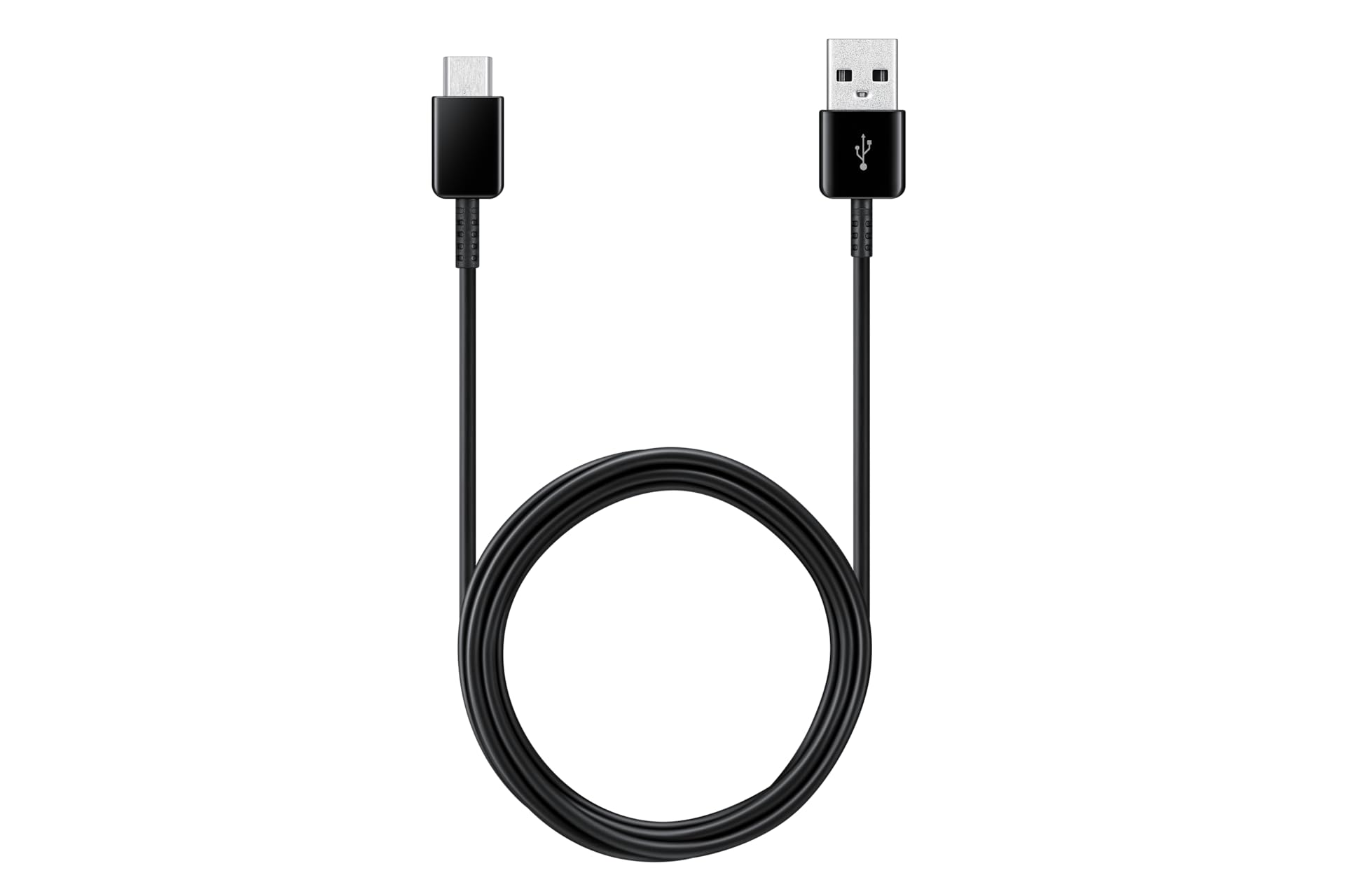 USB A to C Cable - 1.5m - Black - Samsung