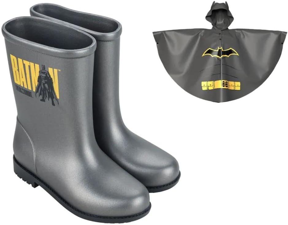 Bota Infantil Personalidade Batman Rain Fun Galocha REF: 23056