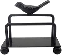 Vista 1 de enyuwlcm Tarjetero de escritorio de metal para escritorio, soporte decorativo de exhibición de tarjetas de visita para encimera, diseño de pájaros